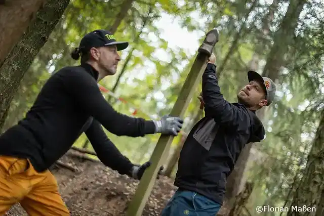Trailbau Ehrenamt